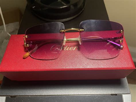 cartier eyeglasses 1 1 replica gold|real authentic cartier glasses.